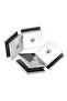2-Piece Stainless Steel Shower Enclosure Hinges and Glass Clips, Suitable for 6-12mm Thick Glass - 5