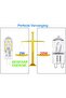 G4 2W LED bulb, equivalent to a 20W halogen bulb, warm white light 3000K, 200 lumens, 12 SMD LEDs, 12V AC/DC - 10-pack - 3