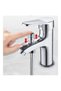 Shower faucet, single-hole hot and cold water dual-use shower faucet, alloy material, hot and cold water basin faucet with shower function... - 4