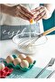 Ceramic Egg Tray - 6 Grids - Black + White - 3