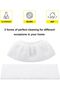 Microfiber cloth set for Kärcher steam cleaners, compatible with EasyFix SC 2, SC 3, SC 4, and SC 5 (3 floor nozzles and 3 handheld nozzles). - 3