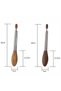 Wooden Kitchen Clips - 2-Pack - 30cm - Hangable - Heat Resistant - For Cooking, Grilling, & Food Serving - Olive Wood & Black Walnut Wood - 5