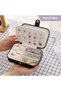 Travel jewelry box, small and portable jewelry organizer, women and girls, stores larger jewelry items like rings, earrings, necklaces, bracelets. - 4