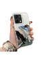 Oppo Reno 14/14F Compatible Hard Acrylic Back Silicone Edge Lens Protection Case
