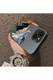 iPhone 13/14 Compatible Hard Acrylic Back Silicone Edge Lens Protection Case - 5