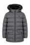 Boys' Fur Hooded Fiber-Filled Pocketed Winter Puffer Coat & Jacket & Parka - 2