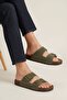 100% Genuine Leather Orthopedic Comfortable Daily Men's Slippers