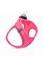 Breathable Fabric Air Mesh Cat Dog Collar Xx Small 28X32 cm Neon Pink - 3