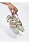 Pearl Open Back Closed Toe Square Women's Shoes - 3