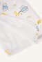 Warm 100% Cotton Fleece Lined Double-Sided Newborn Blanket for Baby Boy I1099A526Wn - 2
