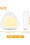 3-Pack Wireless Magnetic Triangular LED Cabinet Lights with Motion Sensor (Warm White 3200K) - 5