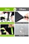 Sun umbrella cover with handle, UV protection, windproof, dustproof, and waterproof, with zipper, dimensions: 210 x 45 x 72/32 cm (canopy only). - 4