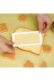 Cookie cutter set - Square cookie cutters - Geometric shape cutters - 3 square sizes - Cake decorating and baking - 4