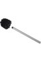10-pack toilet brushes, including 2 brush handles, replacement brush heads, suitable for bathrooms, dormitories, and homes. - 4
