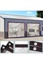 Transparent Heavy-Duty Waterproof Plastic Tarpaulin with Eyelets for Patio Fencing & Greenhouse (2x4m) - 5
