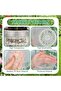 10pc 11cm Clear Plastic Orchid Nursery Pots with Root Drainage Holes - 4