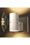 Night light with motion sensor - Plug-in wall light - Dimmable - White - Motion sensor conforms to European standards - 5