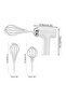 Electric hand mixer w/three speeds, equipped w/two detachable SS whisks, Kitchen whisk for baking, cakes, creams, dough - white (185W) - 4