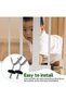 Y-Shape M10 Threaded Spindle Pressure Screws & Bolts with Anti-slip Feet for Baby Safety & Pet Doors - 6