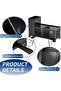 Plastic Kitchen Sink Sponge and Brush Holder with Automatic Drain Tray - 3