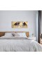 30x40 cm 3 Panel Gallery Wrapped Canvas | Lion Wildlife Wall Art | Safari Animal Decor - 5