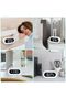 Digital alarm clock, LED alarm clock, with night light, snooze function, adjustable brightness, and daytime mode (white). - 4