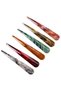 A 6-piece set of large hair clips, for salon styling, rust-resistant, durable, and non-slip duckbill metal clips