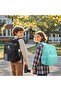 Highly durable mesh backpack with a transparent design, suitable for swimming, beach, sports, work, and travel (green). - 4