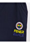 Lcw Kids Navy Blue Printed Boys' Soft Touch Shorts - 4