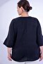 Women's Plus Size Blouse with Stone Detail on the Shoulder - 6