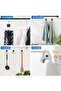 Belt rack, 2-pack, 360° rotating, can hold up to 48 belts, saving space. - 3