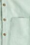 Linen-blend grandad shirt - 2
