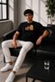 Unisex Oversize Embroidered Avatar Zuko Firebender Design 100% Cotton T-Shirt - 5