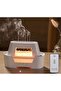 300ml Aroma Humidifier Oil Diffuser with Remote Control – Essential Oil Diffuser | Cool Mist Air Humidifier & Air Purifier | Quiet Operation, 3 Light Modes for Home Office Bedroom Relaxation - 2