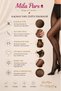 Shape & Comfort 5D Non-Slip Thin Pantyhose Skin Color Ultra Thin Durable Women's Socks - 9