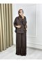 8054 Cape Tulle Skirt and Trousers Set - 5
