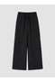 Esvab • Modern & Distinctive Women's Pleated Fabric Pants with Waist Drawstring - 7