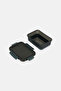 2 Pieces Locktop Food Containers, Dark Grey - 2