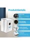 6 vacuum cleaner dust bags, suitable for Ecovacs X2 / X2PRO, X2OMNI, X5 / X5 PRO, X5 MAX / X2S (12.5 x 20CM) - 2