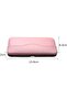 Faux leather tweezers storage bag, eyelash extension scissors, empty box, eyelash brush, tweezers trimming tools, black - 3
