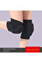 2-Pair Breathable Dance & Volleyball Knee Pads, Thickened Compression Sleeves for Sports (Size M, Black) - 3