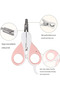 Pet nail clippers, pet grooming tools, safety nail clippers, ergonomic toenail clippers - 3
