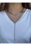 Stainless Steel Silver 2-Piece Necklace Set
