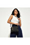 Textured Tote Bag with Detachable Strap - 2