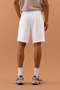 Jacquard Textured Men's Shorts – Regular Fit Elastic Waist Shorts - 3