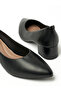 Solid Pointed Toe Block Heel Shoes - 5