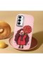 Samsung Galaxy A15 Compatible Case Camera Protector Pink Silicone Couple Phone Case Girl Patterned - 2