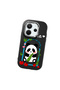 Redmi Note 14 4g Compatible Case Camera Protector Black Silicone Couple Phone Case Panda Pattern - 3