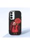 Realme C75 Compatible Case Camera Protector Black Silicone Couple Phone Case Girl Patterned