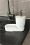 Primanova White Pure Kitchen Liquid Soap Dispenser M-E91-01 - 2